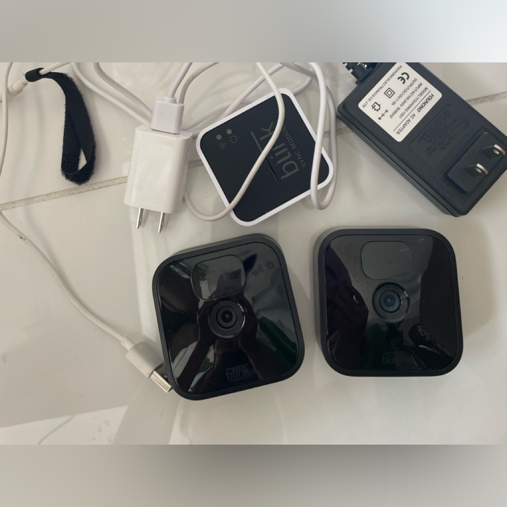 Blink home security camera.